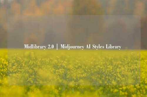 Midlibrary 2.0 | Midjourney AI Styles Library 